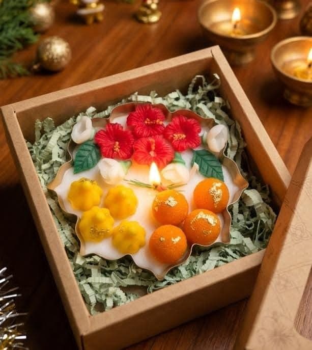Ganpati Special Lotus Urli Platter